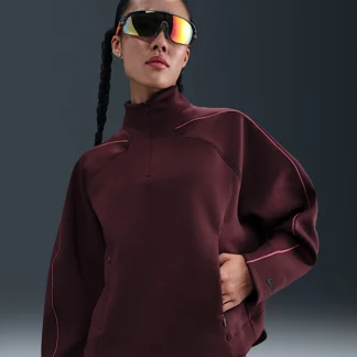 NIKE ユニバーサ — ウィメンズ Dri-FIT 1/4ジップ トップ