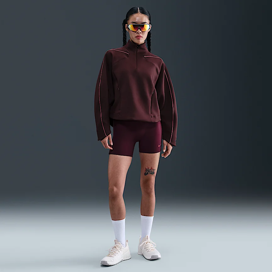 NIKE ユニバーサ — ウィメンズ Dri-FIT 1/4ジップ トップ - Image 4