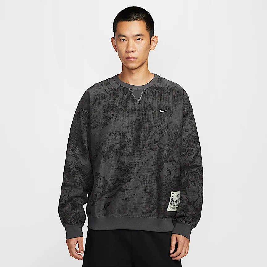 NIKE Soro Swoosh — Men's Fleece Crew