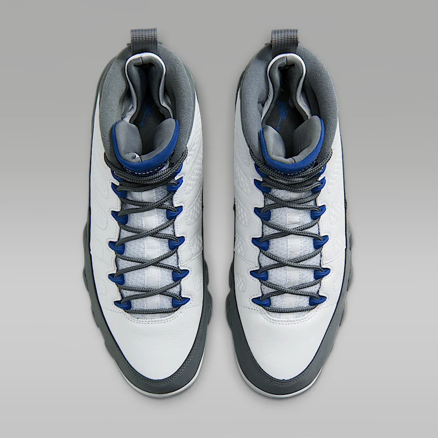 NIKE エア ジョーダン 9 レトロ "Flint Grey and French Blue" — メンズシューズ - Image 4