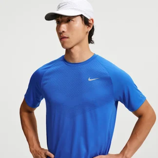 NIKE ストライド — メンズ Dri-FIT ADV ショートスリーブ ランニングトップ