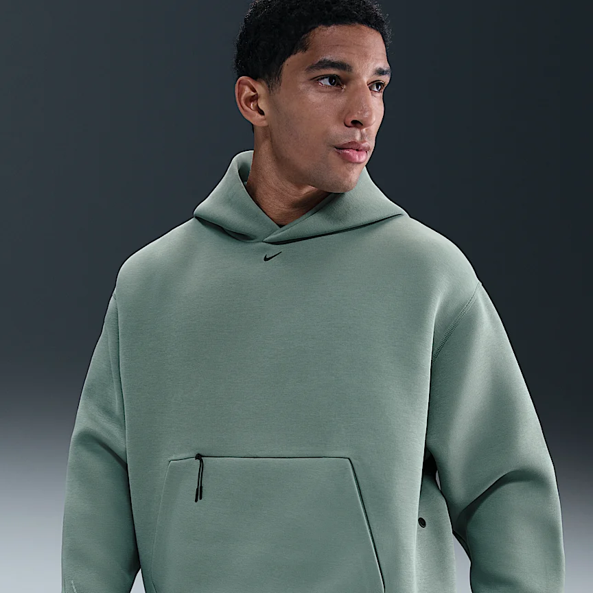 NIKE テック — メンズ フリース オーバーサイズド パーカー