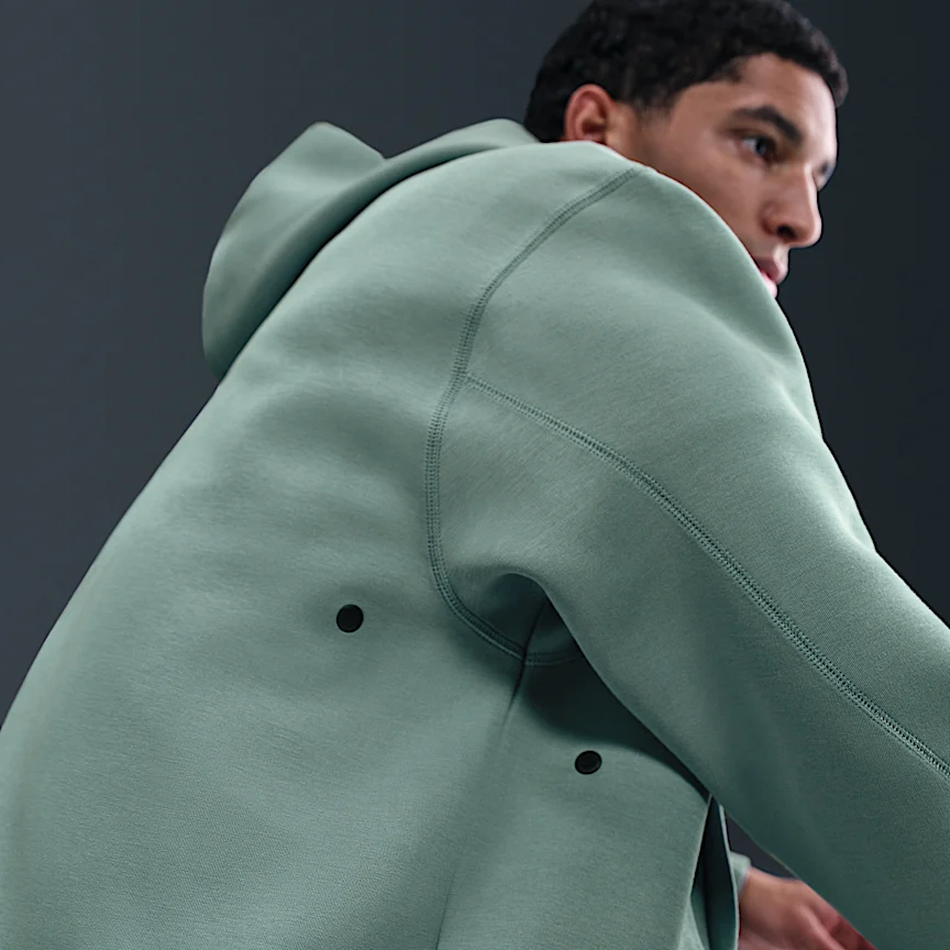 NIKE テック — メンズ フリース オーバーサイズド パーカー - Image 2