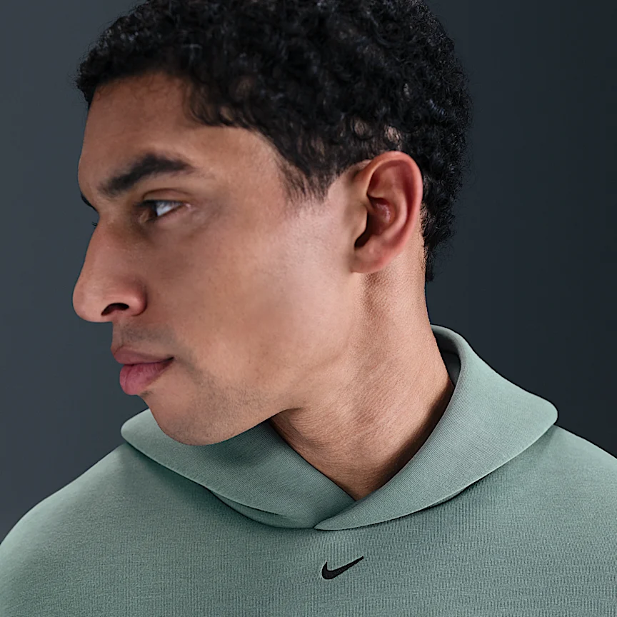 NIKE テック — メンズ フリース オーバーサイズド パーカー - Image 3