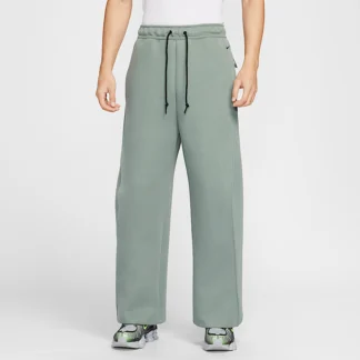 NIKE テック — メンズ フリース ルーズフィット オープンヘム パンツ