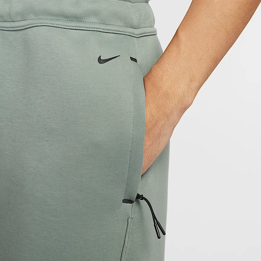 NIKE テック — メンズ フリース ルーズフィット オープンヘム パンツ - Image 4