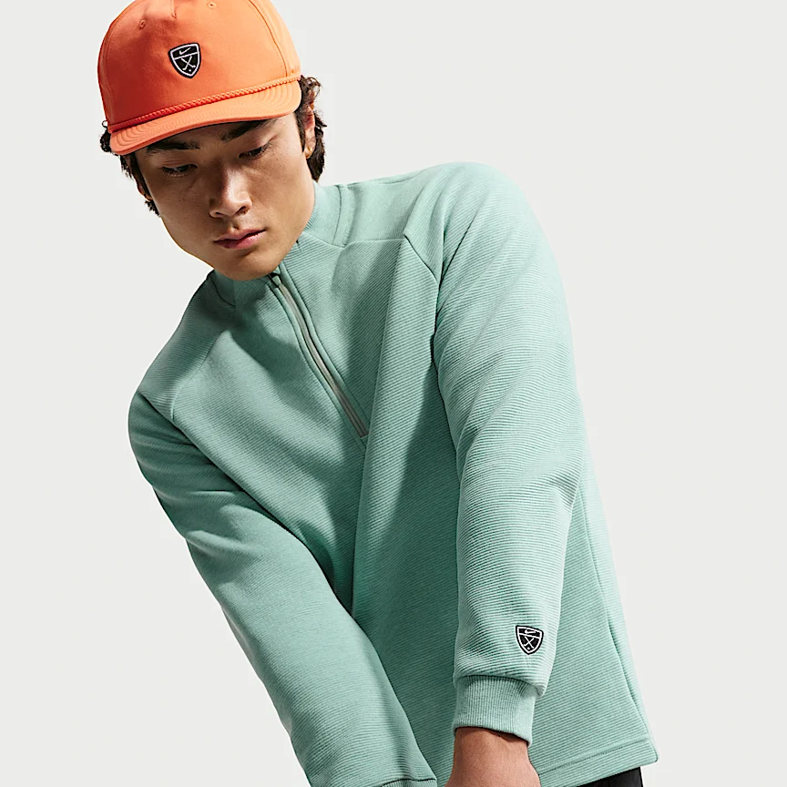 NIKE パー — メンズ Therma-FIT ハーフジップ ゴルフトップ - Image 3