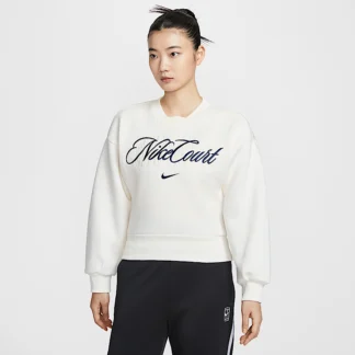 NIKE コート コレクション — ウィメンズ クルーネック テニストップス