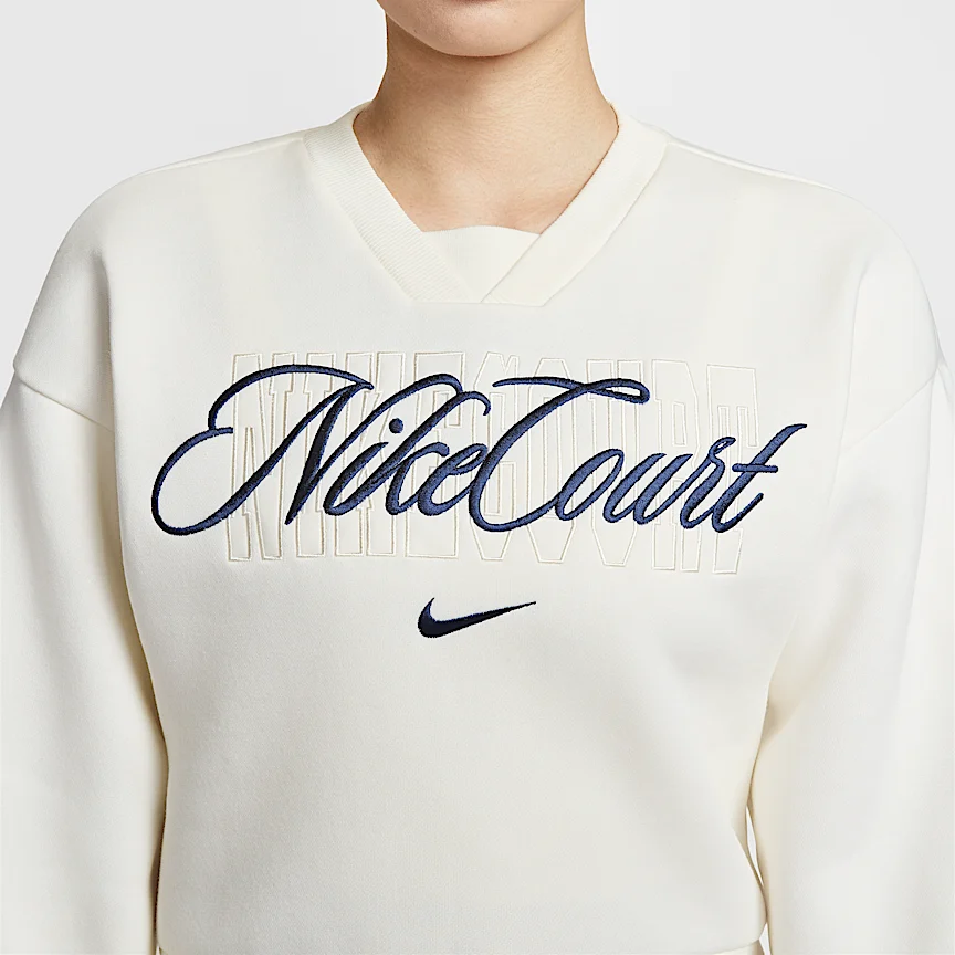 NIKE コート コレクション — ウィメンズ クルーネック テニストップス - Image 5
