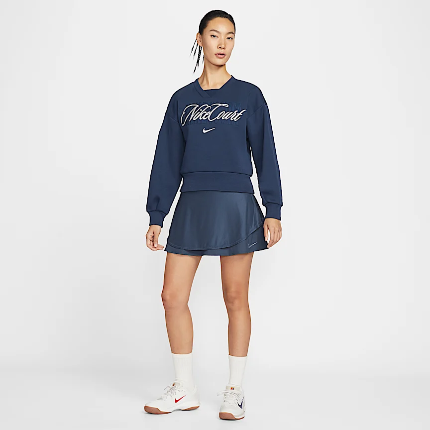 NIKE コート コレクション — ウィメンズ クルーネック テニストップス - Image 6