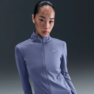 NIKE スウィフト — ウィメンズ Dri-FIT フルジップ ミッドレイヤー ランニングトップ