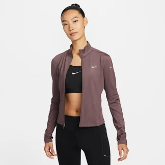 NIKE スウィフト — ウィメンズ Dri-FIT フルジップ ミッドレイヤー ランニングトップ