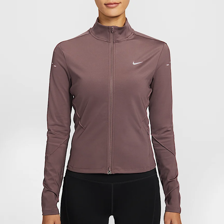 NIKE スウィフト — ウィメンズ Dri-FIT フルジップ ミッドレイヤー ランニングトップ - Image 4