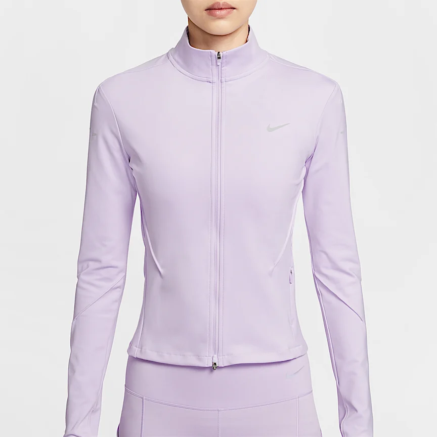 NIKE スウィフト — ウィメンズ Dri-FIT フルジップ ミッドレイヤー ランニングトップ - Image 4
