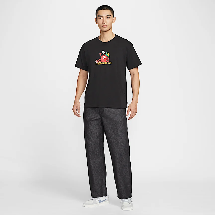 NIKE SB — メンズ ルーズ デニム スケートボードパンツ - Image 8