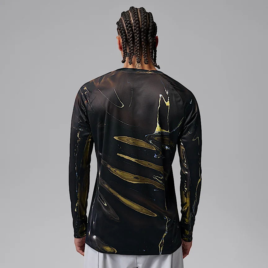NIKE パリ サンジェルマン (PSG) 2026 スタジアム ナイト エディション — メンズ ジョーダン Dri-FIT サッカー ロングスリーブ レプリカ ユニフォーム トップス - Image 2