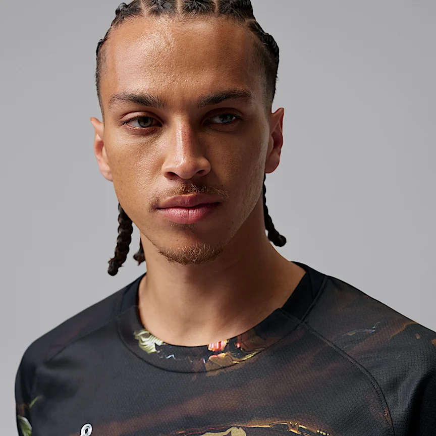 NIKE パリ サンジェルマン (PSG) 2026 スタジアム ナイト エディション — メンズ ジョーダン Dri-FIT サッカー ロングスリーブ レプリカ ユニフォーム トップス - Image 3