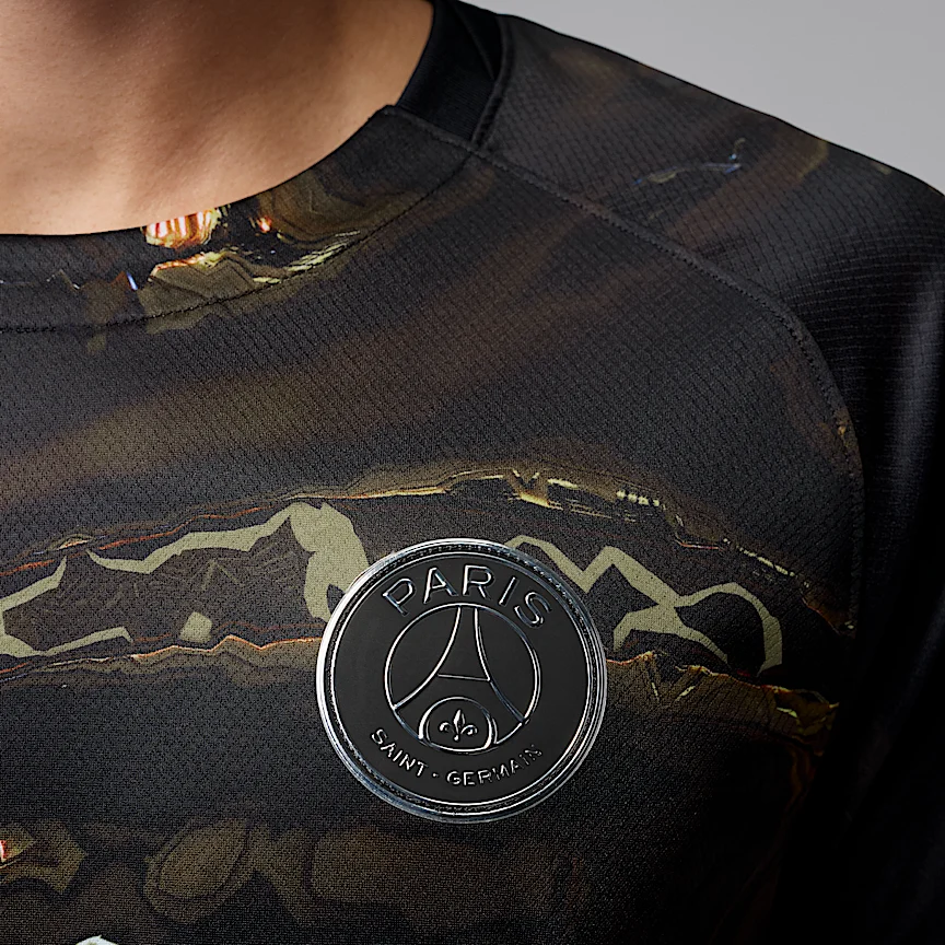 NIKE パリ サンジェルマン (PSG) 2026 スタジアム ナイト エディション — メンズ ジョーダン Dri-FIT サッカー ロングスリーブ レプリカ ユニフォーム トップス - Image 5