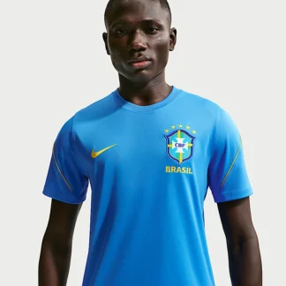 NIKE ブラジル ストライク — メンズ ナイキ サッカー Dri-FIT ショートスリーブ トップス
