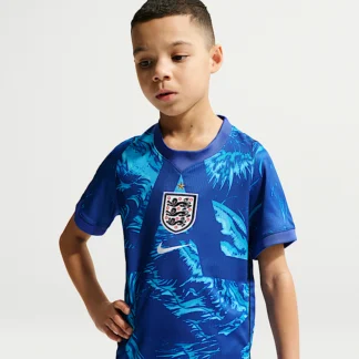 NIKE イングランド 2026 スタジアム ゴールキーパー — ジュニア ナイキ Dri-FIT サッカー レプリカ ショートスリーブ ユニフォーム