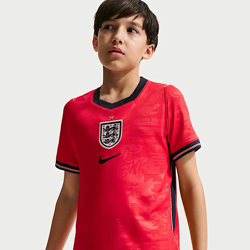 NIKE England National Team 2026 Stadium Away — Junior Nike Dri-FIT SoccerUniformTops - Image 3