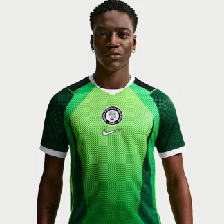 NIKE Nigeria 2026 Stadium Home — Men's Nike Dri-FIT Soccer Short-Sleeve Jersey