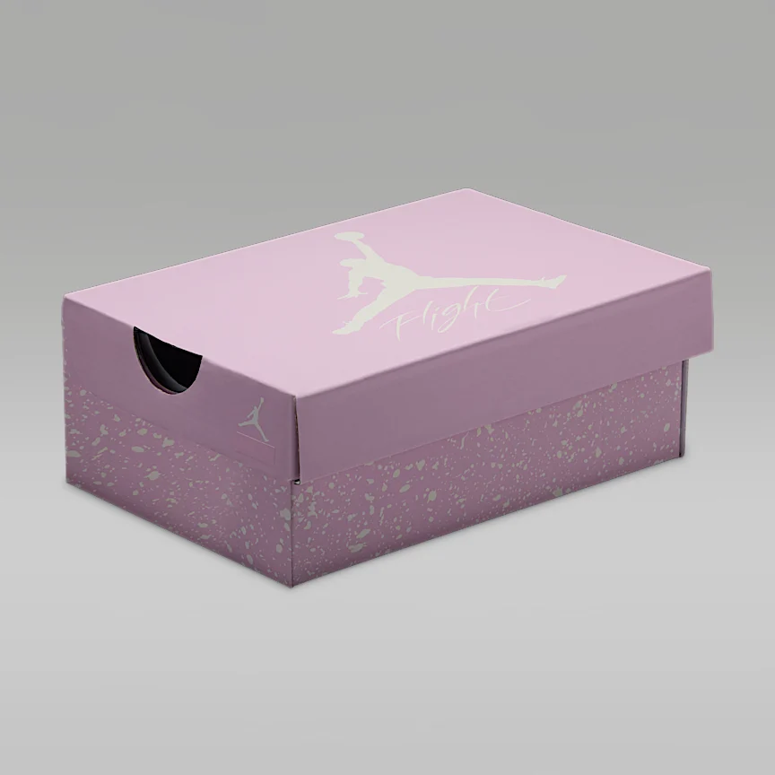 NIKE ジョーダン 4 レトロ “Pearl Pink and Iced Carmine” — ベビーシューズ - Image 8