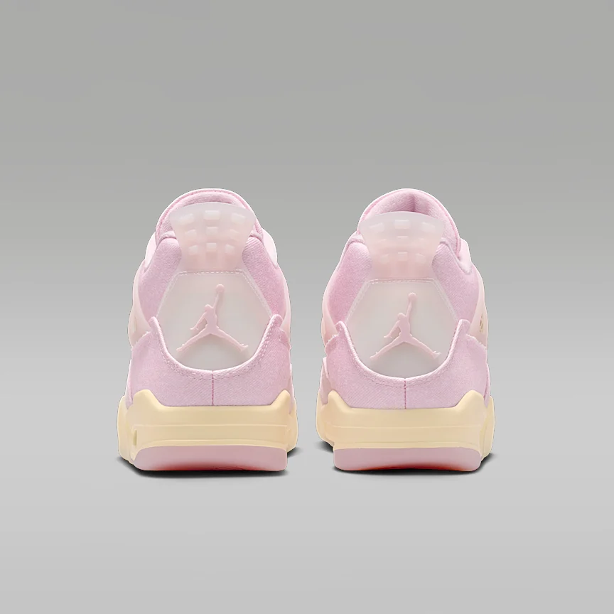 NIKE Air Jordan 4 Retro "Pearl Pink and Iced Carmine" — Women's Shoe - Image 6