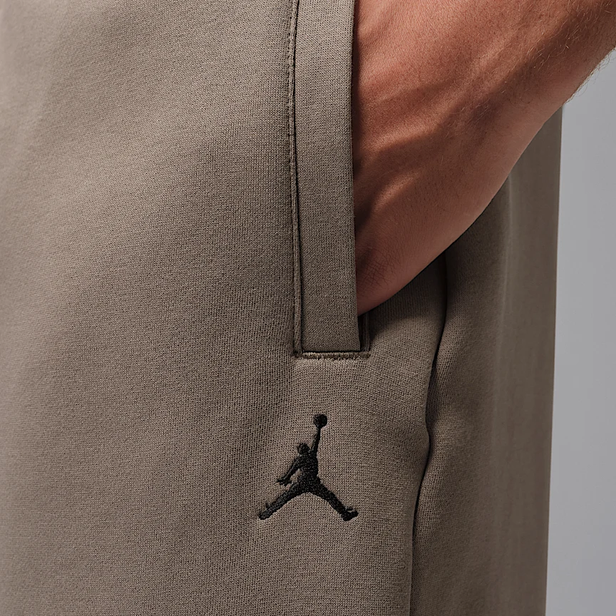 NIKE ジョーダン ブルックリン フリース — メンズ オーバーサイズド オープンヘム パンツ - Image 3