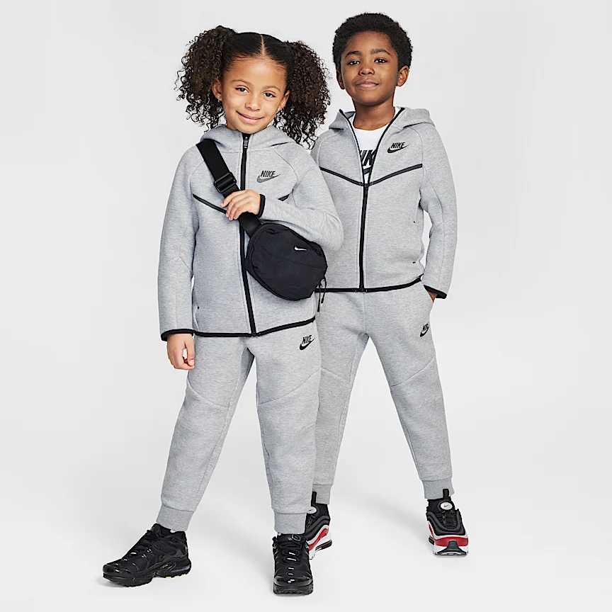 NIKE Sportswear — Little Kids Tech Fleece Two-Piece Full-Zip Set