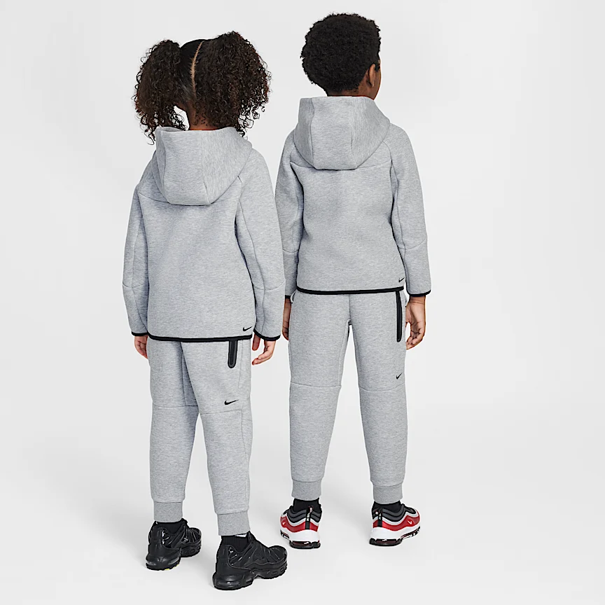 NIKE Sportswear — Little Kids Tech Fleece Two-Piece Full-Zip Set - Image 2