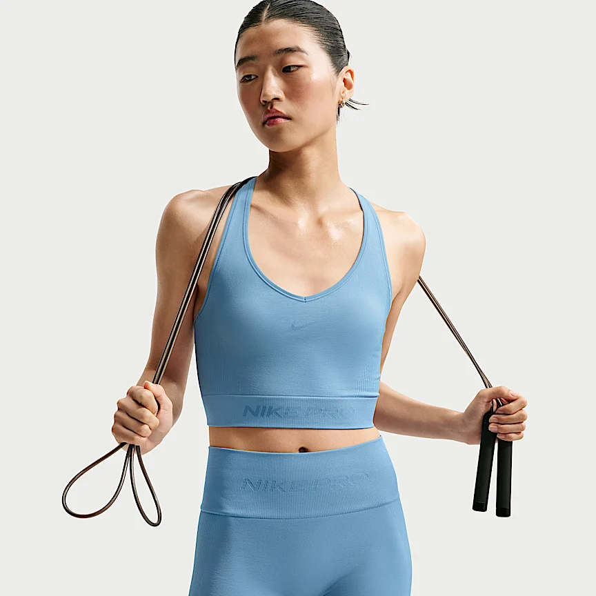 NIKE プロ シームレス — ウィメンズ Dri-FIT クロップド タンクトップ - Image 3