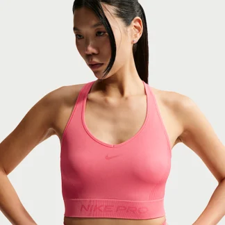 NIKE プロ シームレス — ウィメンズ Dri-FIT クロップド タンクトップ