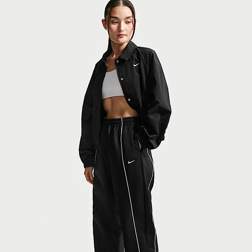 NIKE スポーツウェア — ウィメンズ オーバーサイズド ミッドライズ トラックパンツ - Image 4