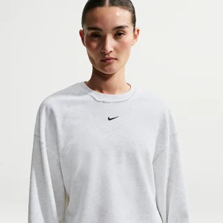 NIKE Sportswear Chill Terry — Women's Oversized Furenchi Terry Crewneck Sweatshirt