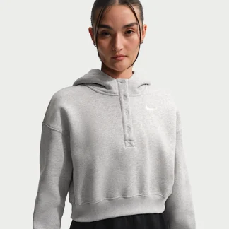 NIKE フェニックス フリース — ウィメンズ オーバーサイズド クロップド パーカー