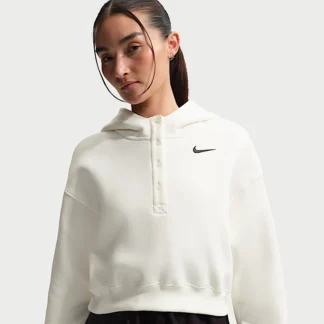NIKE フェニックス フリース — ウィメンズ オーバーサイズド クロップド パーカー