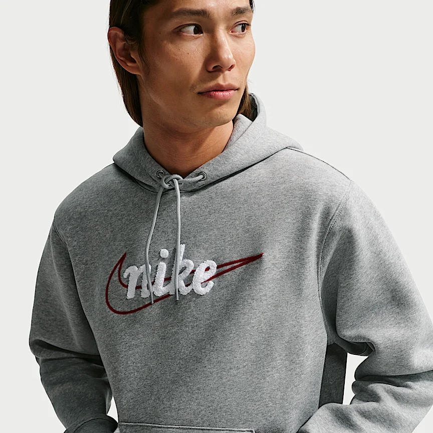 NIKE スポーツウェア クラブ — メンズ フリース パーカー - Image 3