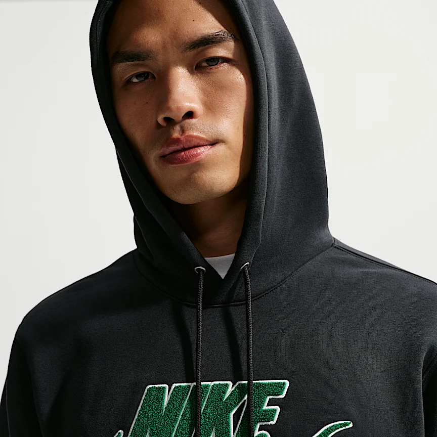 NIKE スポーツウェア クラブ — メンズ フリース パーカー - Image 3