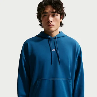 NIKE スポーツウェア クラブ — メンズ オーバーサイズド フレンチ テリー プルオーバー パーカー