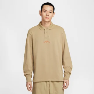 NIKE スポーツウェア クラブ — メンズ ロングスリーブ ポロ