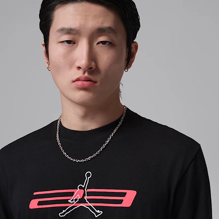 NIKE Jordan Sport — Men's Dri-FIT Graphic Crewneck Sweatshirt - Image 3