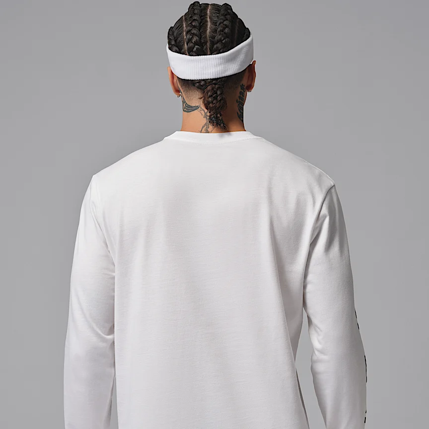 NIKE Jordan Sport — Men's Dri-FIT Graphic Crewneck Sweatshirt - Image 2