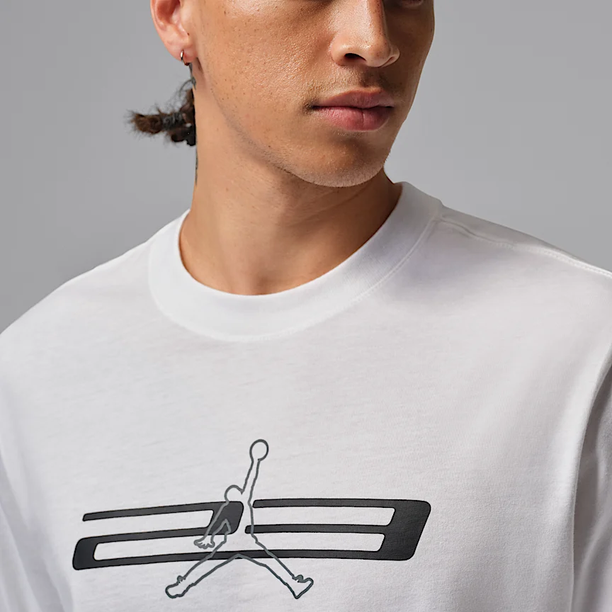 NIKE Jordan Sport — Men's Dri-FIT Graphic Crewneck Sweatshirt - Image 3