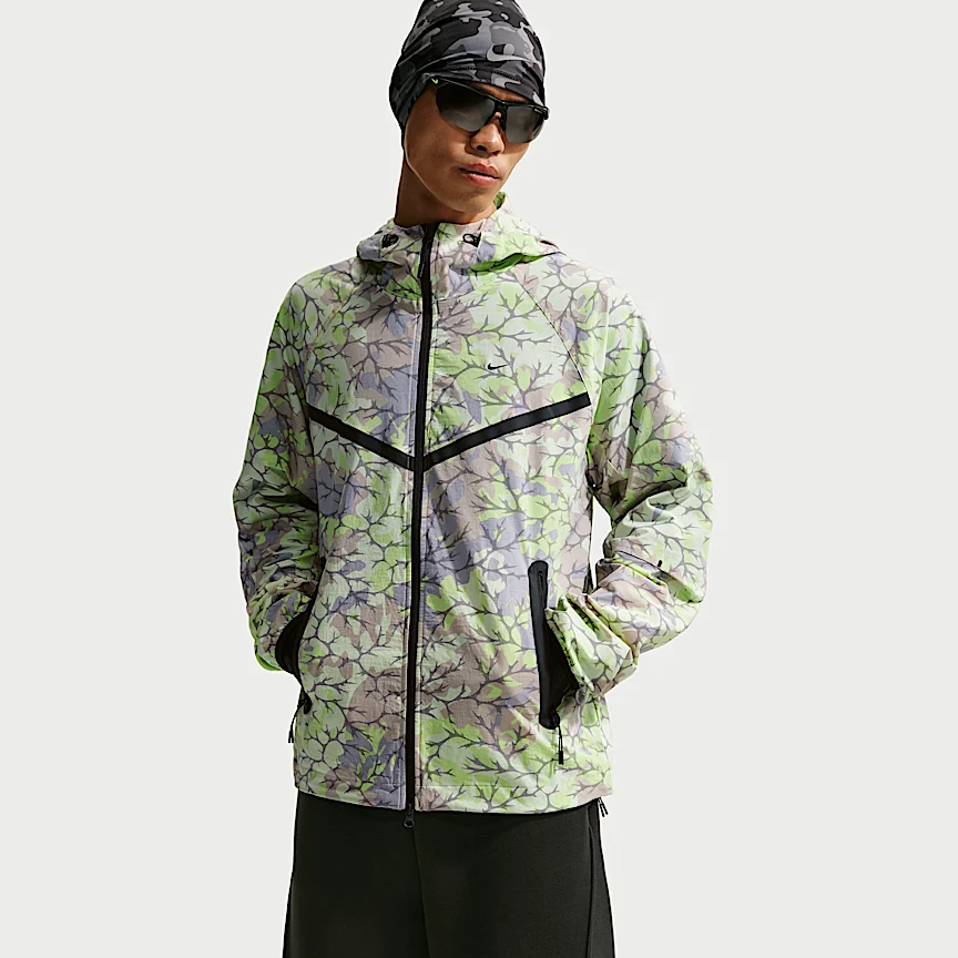 NIKE Tech — メンズ ウーブン フルジップ ウィンドランナー ジャケット - Image 3