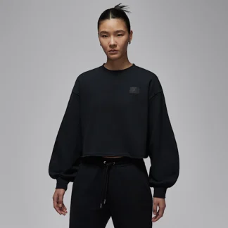 NIKE ジョーダン フライト フリース — ウィメンズ モッドクロップ クルーネック スウェットシャツ