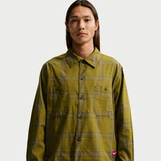 NIKE Life — メンズ ロングスリーブ フランネル シャツ