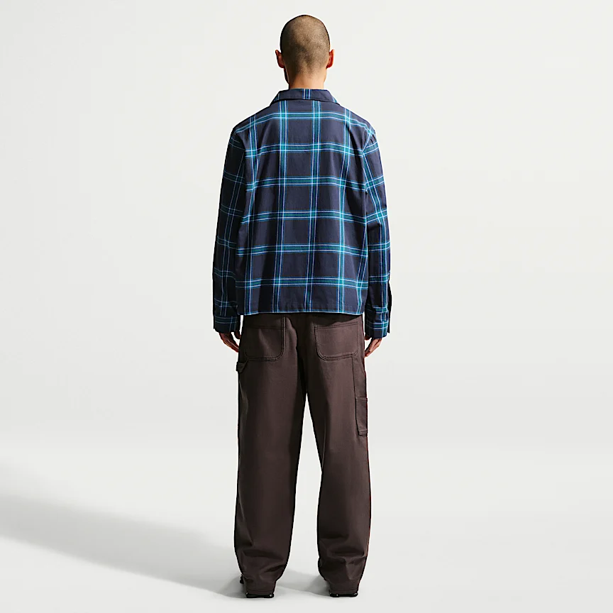 NIKE Life — メンズ ロングスリーブ フランネル シャツ - Image 5