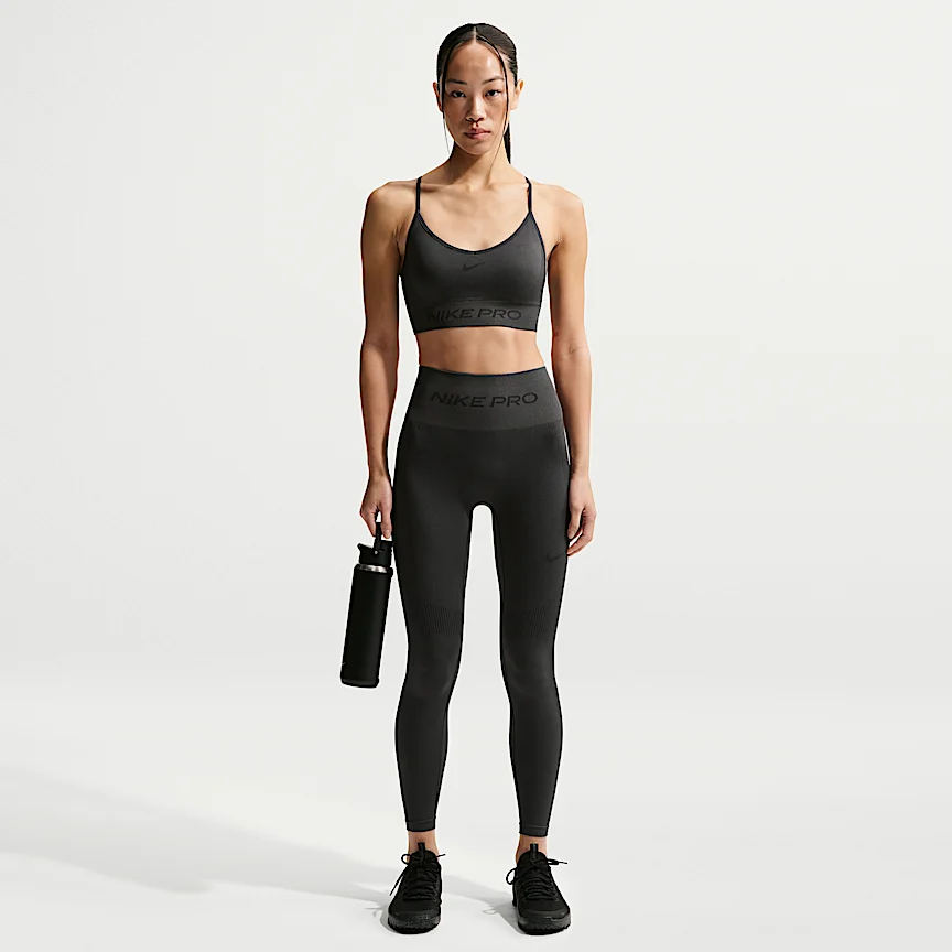 NIKE プロ シームレス — ウィメンズ ハイウエスト アンクル (9分丈) レギンス