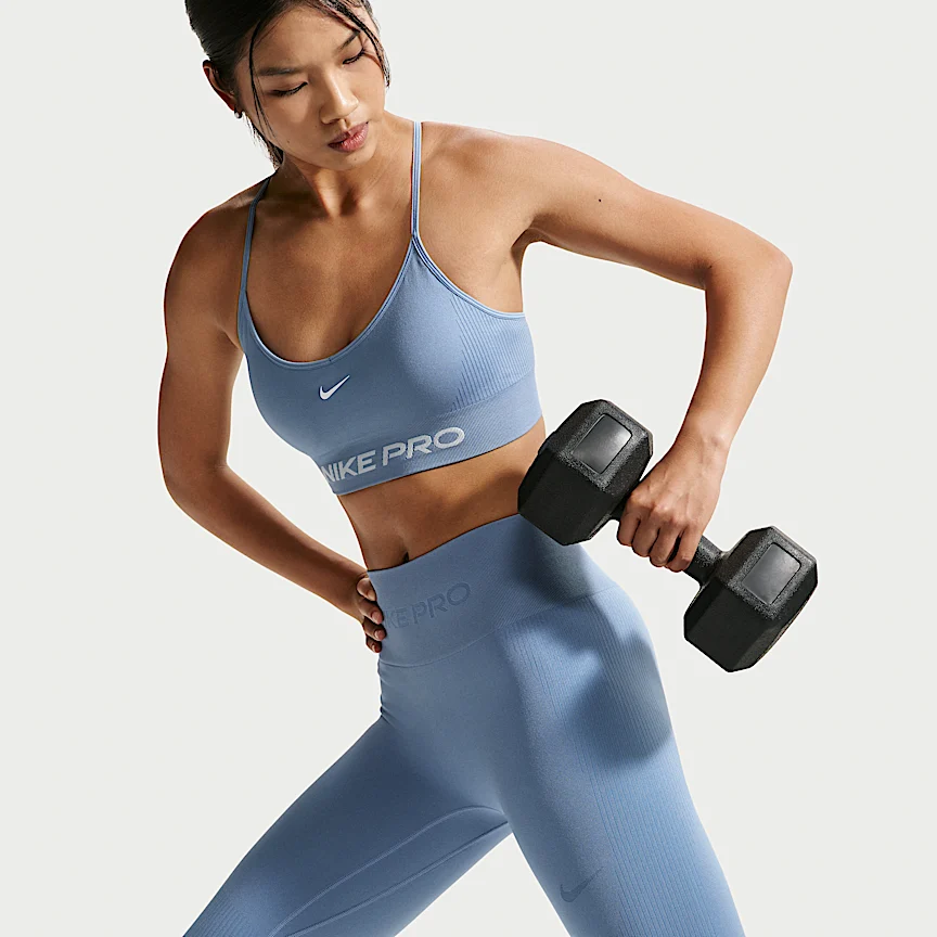 NIKE プロ シームレス — ウィメンズ ハイウエスト アンクル (9分丈) レギンス - Image 4